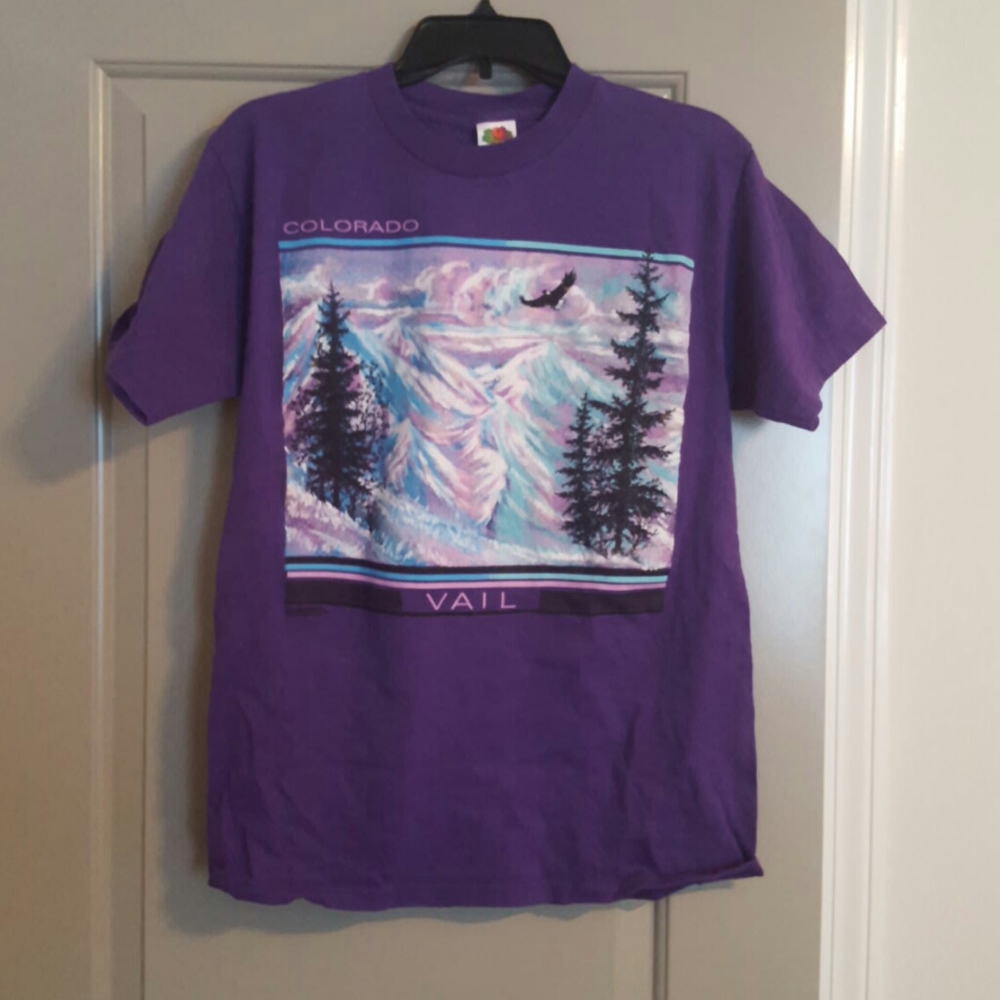 Colorado Vail Purple T-Shirt